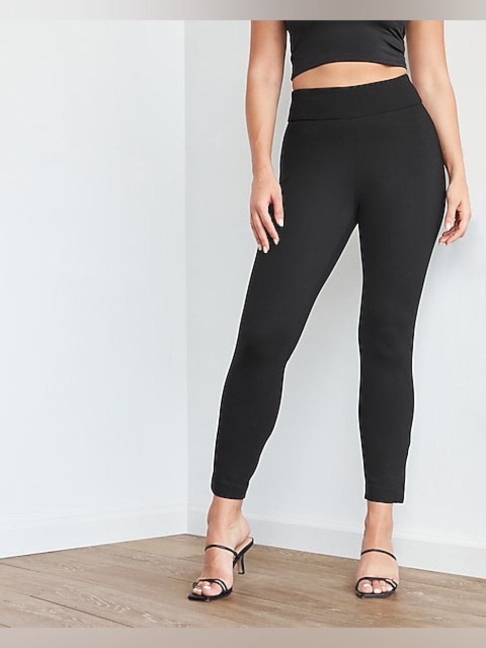 Express Skinny Ankle High Rise Pull-On Pants